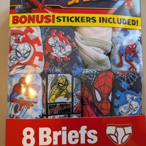 Spider-Man Boys 8-Pack Briefs - Red, Blue, White
